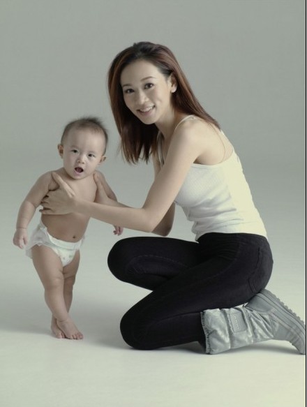 杨思琦和女儿