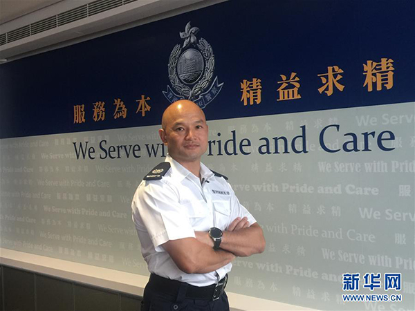 守护香港，永不放弃——访香港警察“光头刘Sir”