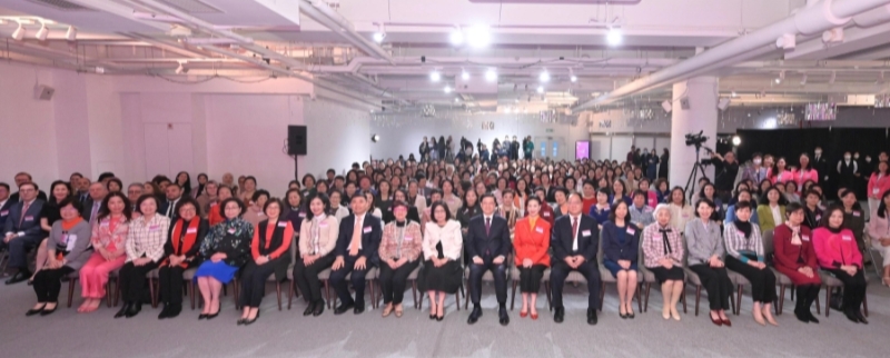 香港妇协举办2024香港各界妇女庆祝三八国外妇女节酒会。专揽方供图