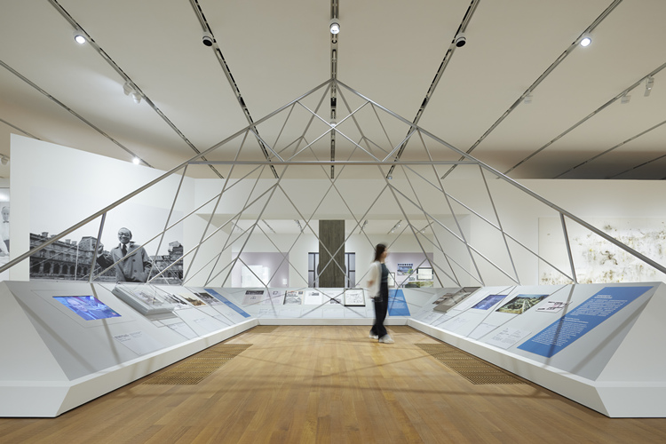 “贝聿铭：人生如建筑”展览现场。香港M+博物馆供图
