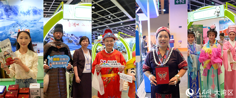 多个内地省（市、区）集中参展，推介优势文旅资源。人民网 吴宇扬扬制图