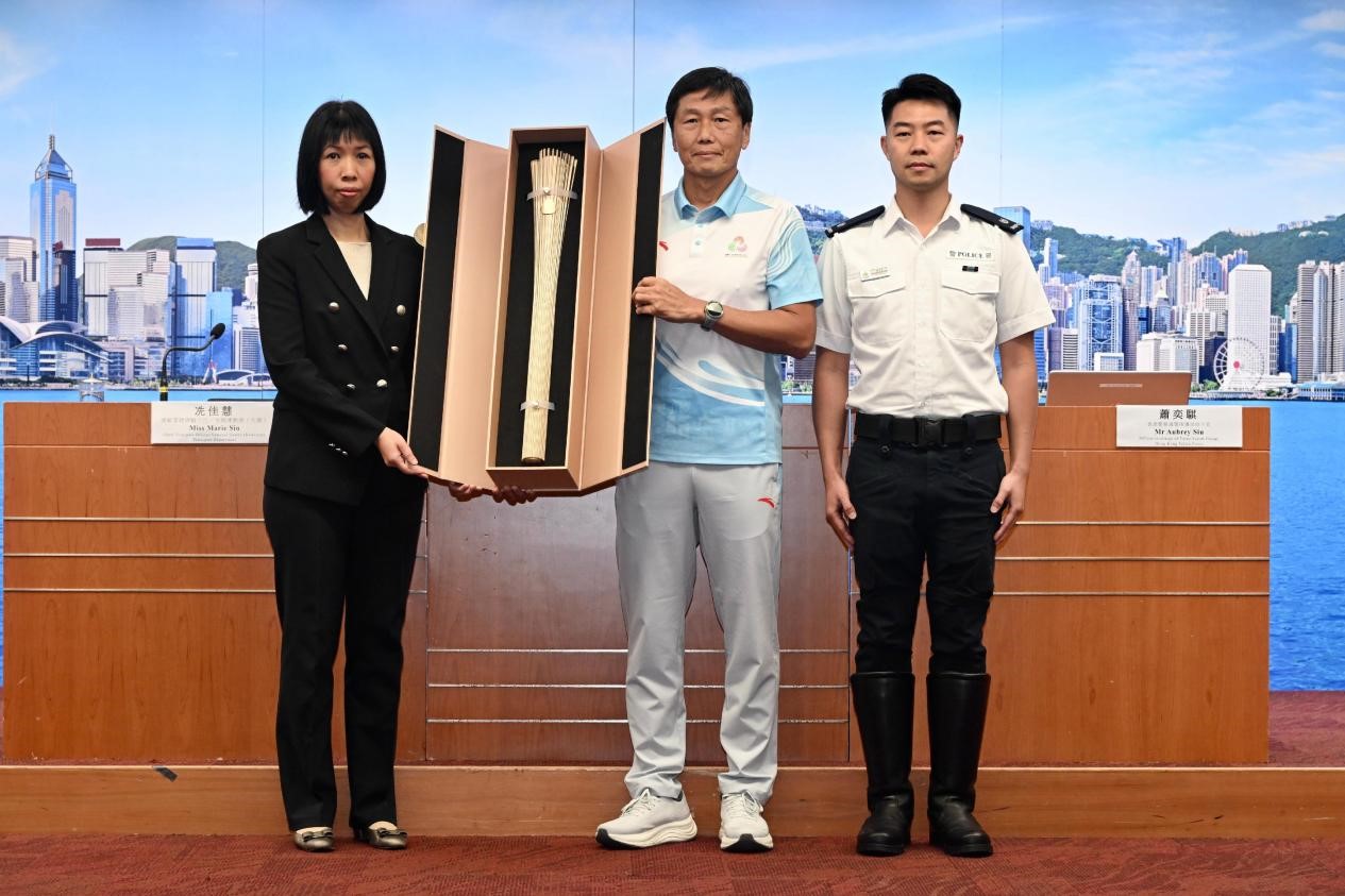 图.十五运会香港赛区火炬传递路线公布。香港特区政府新闻处供图