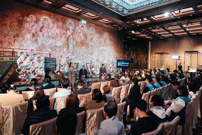 图为“丝路：创意汇智・文脉新生”主题学术研讨会。（主办方供图）