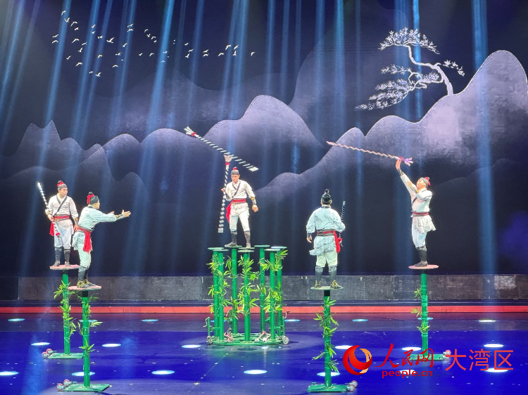 图为演出现场。人民网记者 富子梅摄