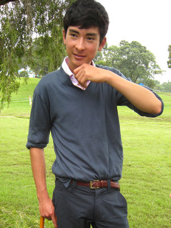 马术小将华天挑战宣言 每一个人都想成为刘翔