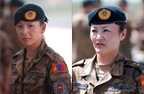 組圖:你沒見過的蒙古女兵