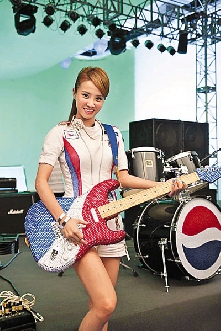 蔡依林三秒百事可乐广告拍摄花絮@高清视频