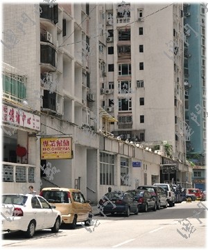 澳门氹仔华宝花园附近一带日前疑发生伤人案件.(图片来源:澳门日报)