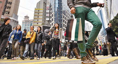 香港2018年人口将达759万 居住点将渐北移(图