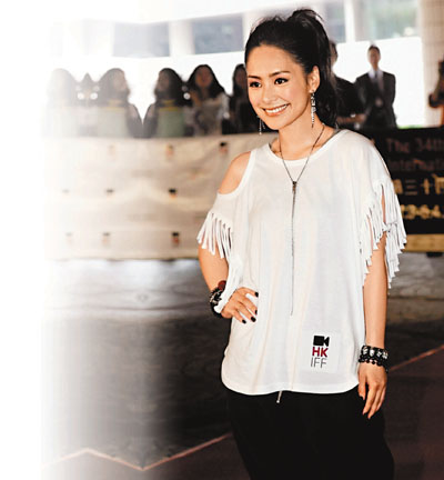 昔日玉女形象 阿娇新片《前度》吻戏鸳鸯浴通