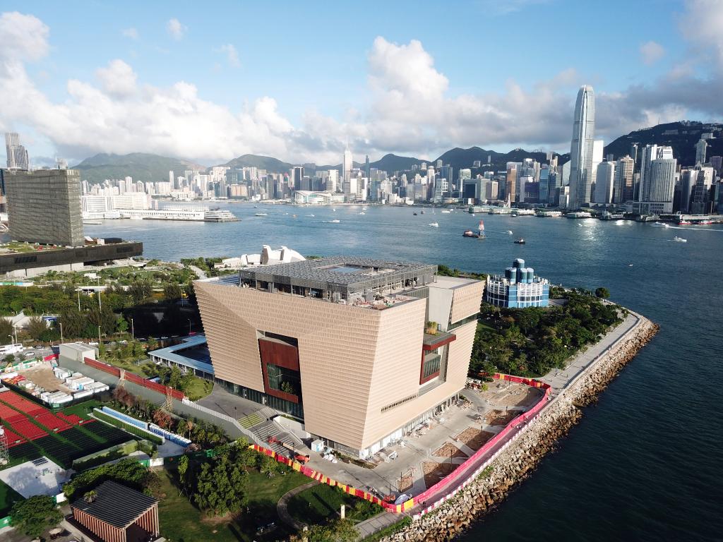 香港故宫文化博物馆（5月29日摄，无人机照片）。新华社记者李钢摄